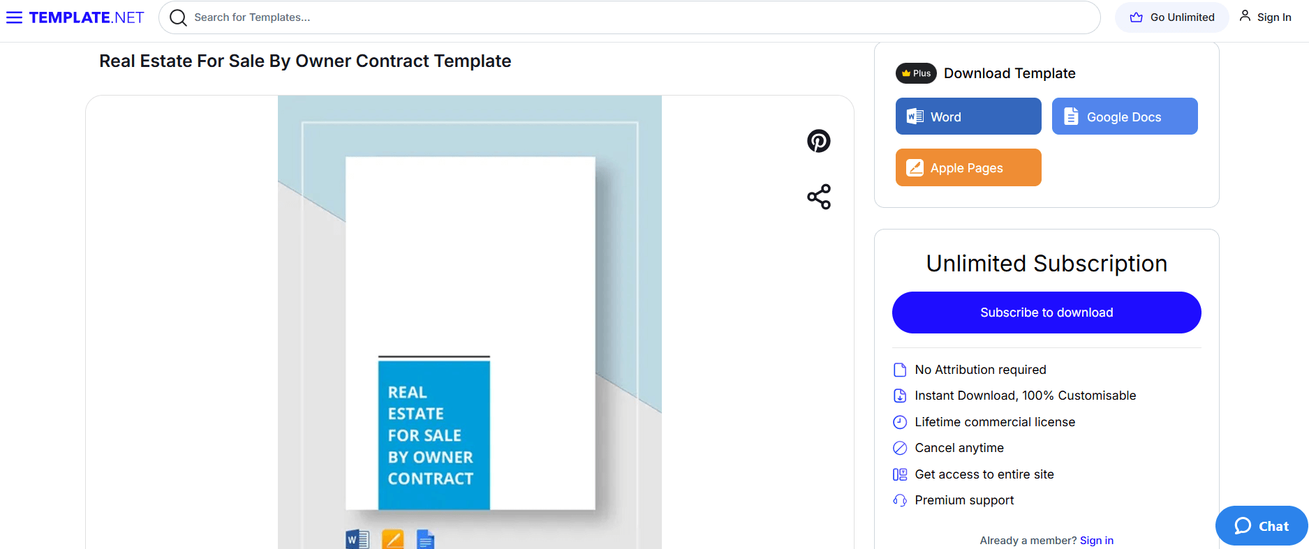 real estate contract free download template net
