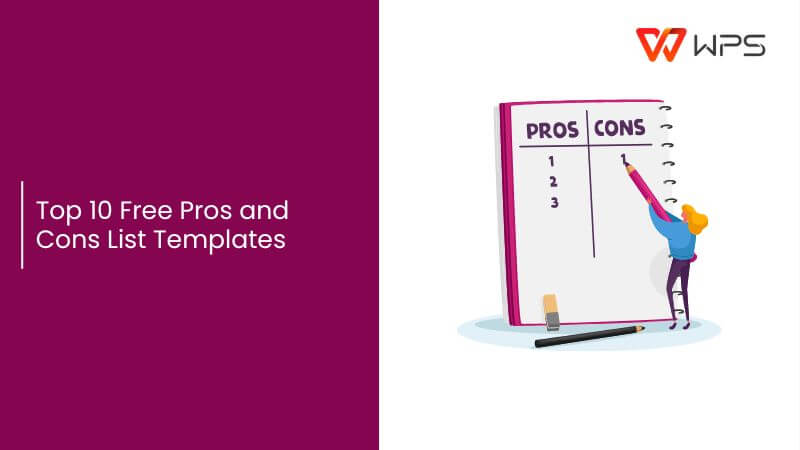 Pros and Cons List Templates