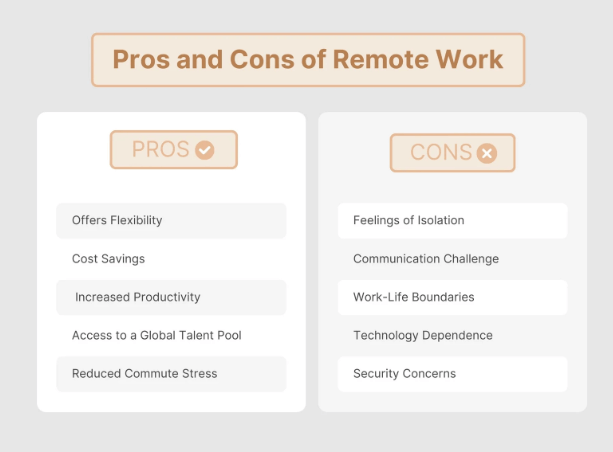 Minimalistic Grey Beige Pros Cons Template