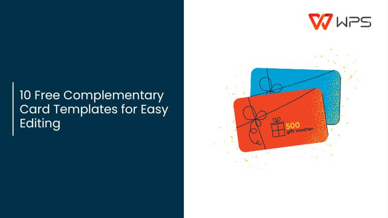 Complementary Card Templates
